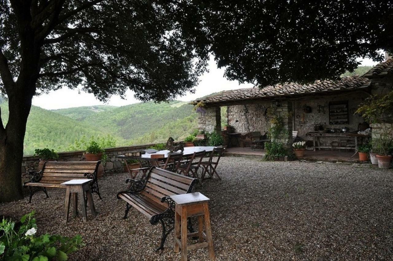 Castello Di Colognole - Appartamento Quaratesi Greve in Chianti Exterior foto